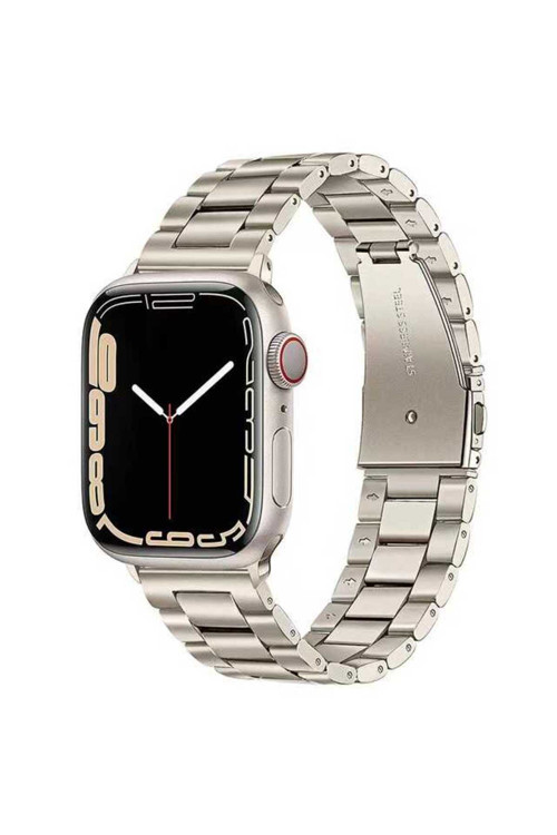 Watch 38Mm Uyumlu Krd-04 Metal Kordon Blt Starlight
