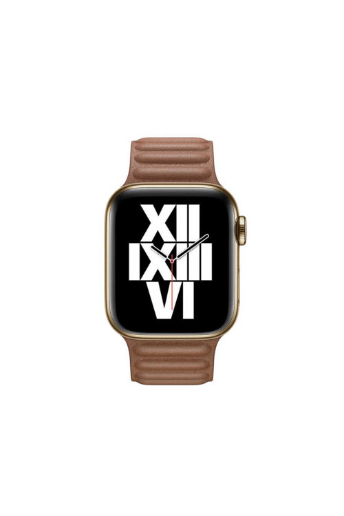Watch 40Mm Uyumlu Krd-34 Deri Dsb Kordon Kahverengi