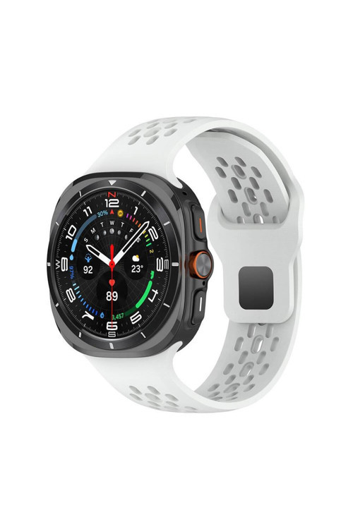 Galaxy Watch Ultra 47Mm Krd-119 Delikli Tasarım Silikon Kordon