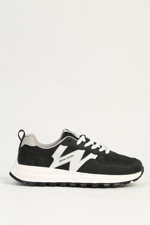 Siyah Beyaz Erkek Spor Ayakkabı İTHAL PCI-11382