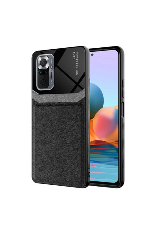 Xiaomi Redmi Note 10 Pro Kılıf ? Emiks Kapak-Siyah