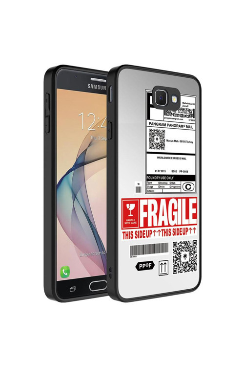 Galaxy J7 Prime Kılıf Aynalı Desenli Kamera Korumalı Parlak Mirror Kapak