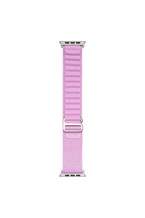 Watch 42Mm Clo Band-74 Hasır Kordon-Lila