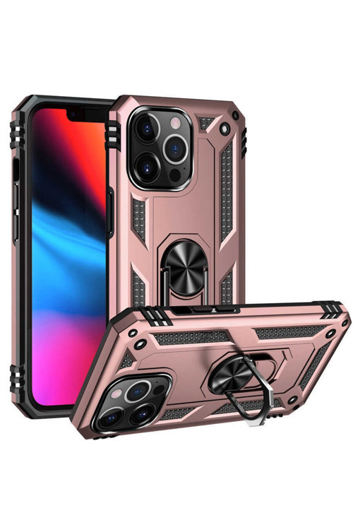 Iphone 13 Pro Max Uyumlu Kılıf Vega Kapak - Rose Gold