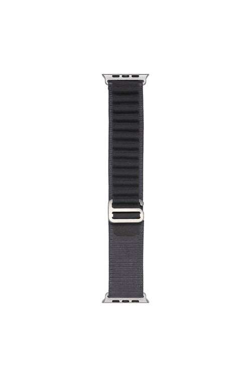 Watch 42Mm Bbs Band-74 Hasır Kordon-Koyu Gri