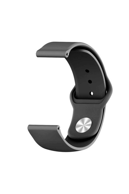 Galaxy Watch 42Mm Krd-11 20Mm Uyumlu Kordon Siyah