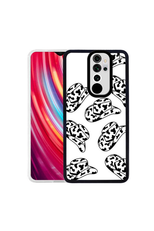 Xiaomi Redmi Note 8 Pro Kılıf M-Fit Desenli Kapak Renk Hat No5