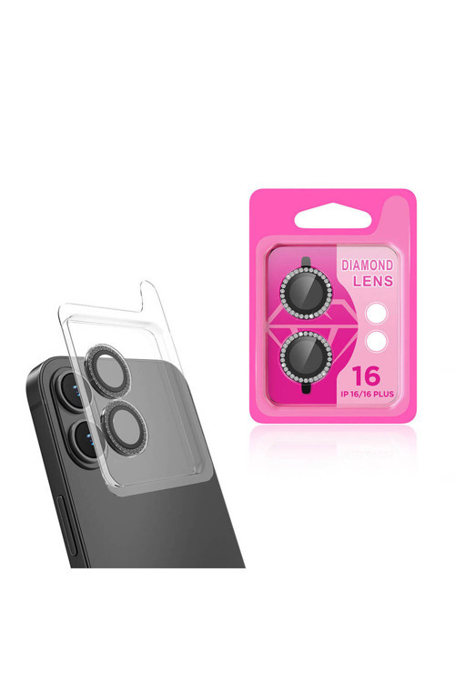 İphone 16 Plus Kamera Lens Koruyucu Cl-06 Kamera Lens Koruyucu