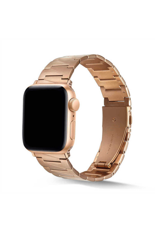 Watch 7 45Mm Uyumlu Krd-48 Metal Kordon Aini Rose Gold
