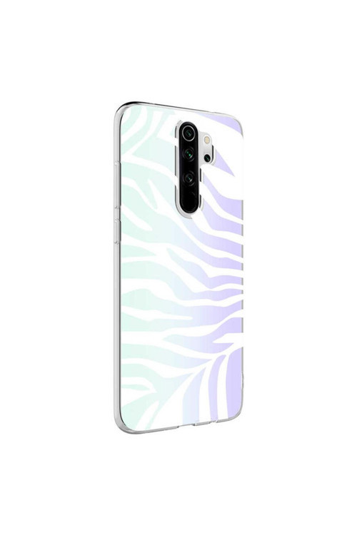 Xiaomi Redmi Note 8 Pro Kılıf M-Blue Desenli Kapak