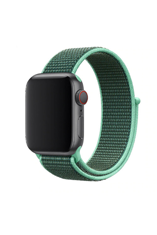 Watch 38Mm Uyumlu Krd-03 Hasır Kordon-36-Spearmint
