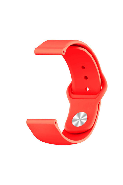 Huawei Gt2 46Mm Krd-11 22Mm Uyumlu Kordon Kırmızı