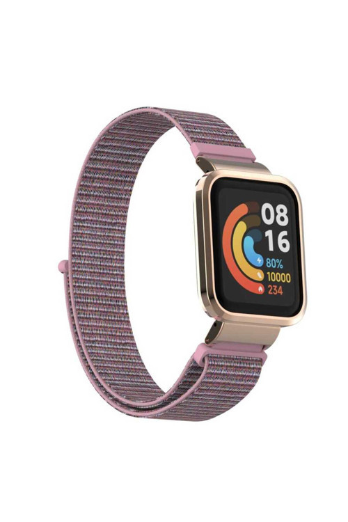 Kilifdakilif Xiaomi Redmi Watch (Mi Watch Lite) Uyumlu Krd-61 Hasır Kordon-No16