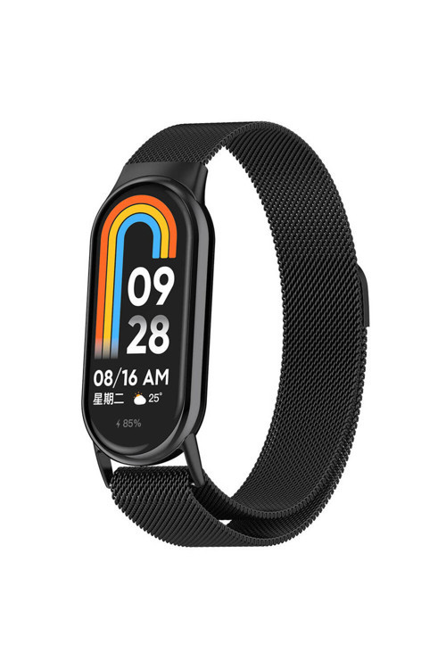 Xiaomi Smart Band 8 Krd-01 Metal Kordon-Siyah