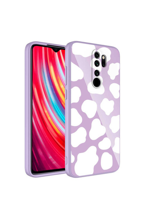 Xiaomi Redmi Note 8 Pro Uyumlu Kılıf Kamera Korumalı Desenli Sert Silikon Epoksi Kapak-No6