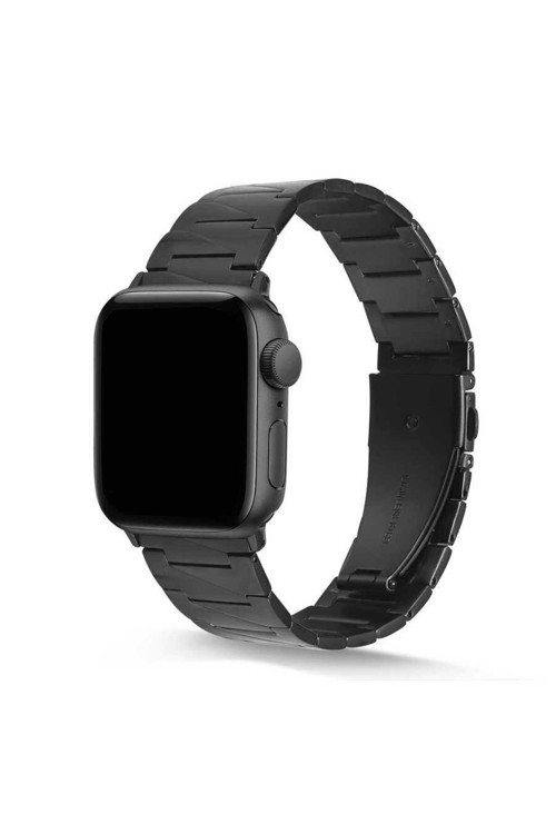 Watch 40Mm Uyumlu Krd-48 Metal Bth Kordon Siyah