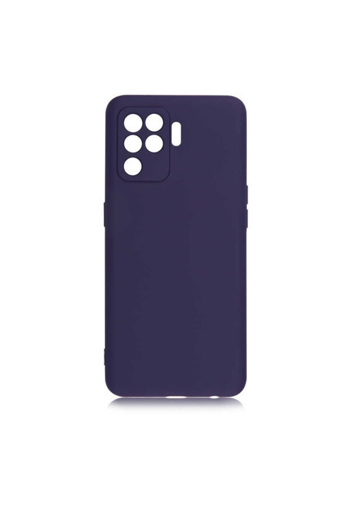 Oppo Reno 5 Lite Uyumlu Kılıf Premier Silikon Kapak (Lacivert)