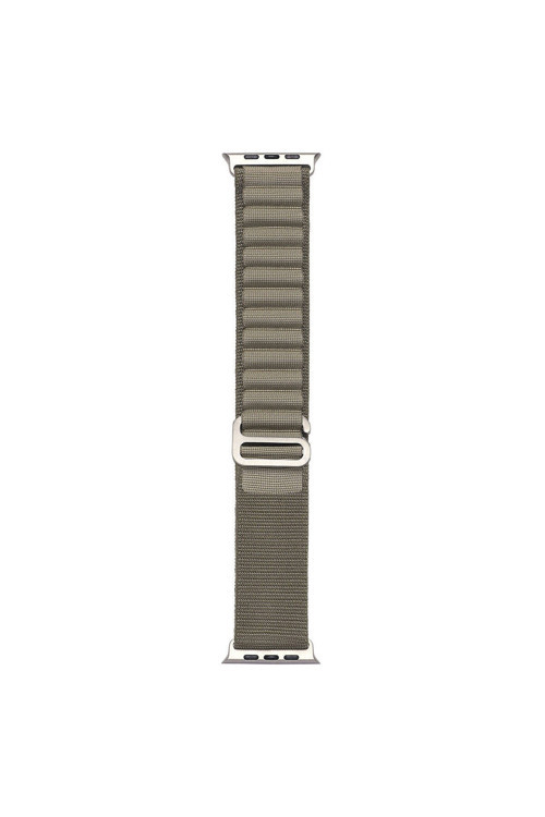 Watch 10 46Mm Uyumlu Krd-74 Hasır Kordon-Açık Yeşil