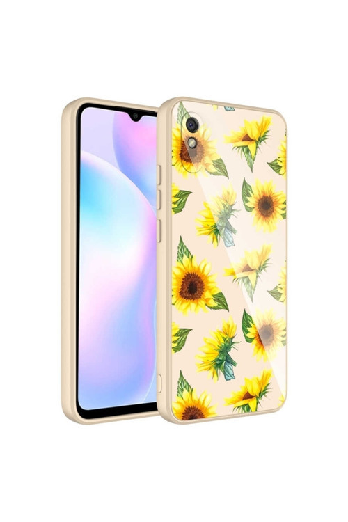 Xiaomi Redmi 9A Kılıf Kamera Korumalı Desenli Sert Silikon Epoksi Kapak
