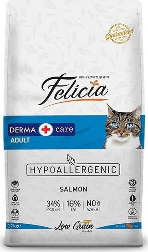 Düşük Tahıllı Hipoalerjenik Somonlu Yetişkin Kedi Maması 12 Kg - KONG