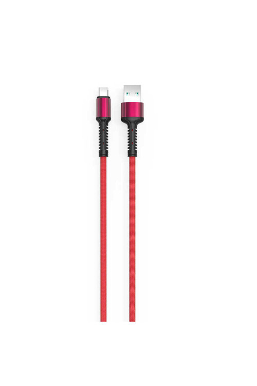 Kırmızı Ls64 Micro Usb Kablo-Zore