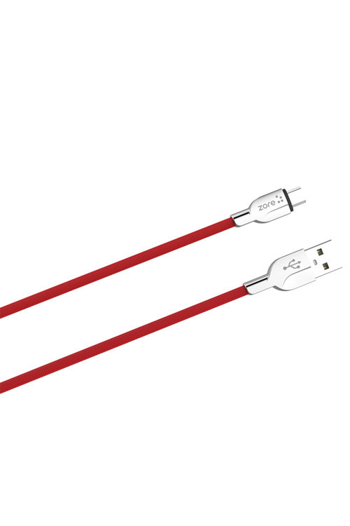 Kırmızı Zr-Ls411 Micro Usb Kablo