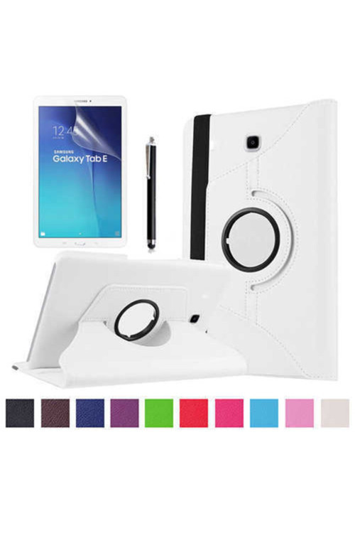 Galaxy Tab S 8.4 T700 Beyaz Dönebilen Standlı Kılıf