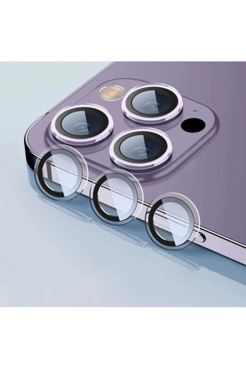 Apple Iphone 14 Pro Uyumlu Cl-07 Kamera Lens Koruyucu (Renksiz)