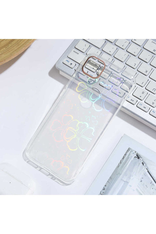Redmi 9C Uyumlu Kılıf Sidney Desenli Sert Kapak - Flower No3