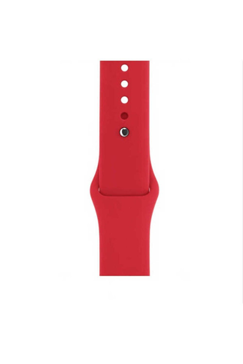 Ezotech Watch 38Mm Uyumlu Klasik Kordon Kırmızı