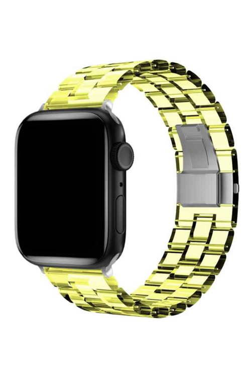 Watch 42Mm Uyumlu Krd-33 Kordon-Sarı