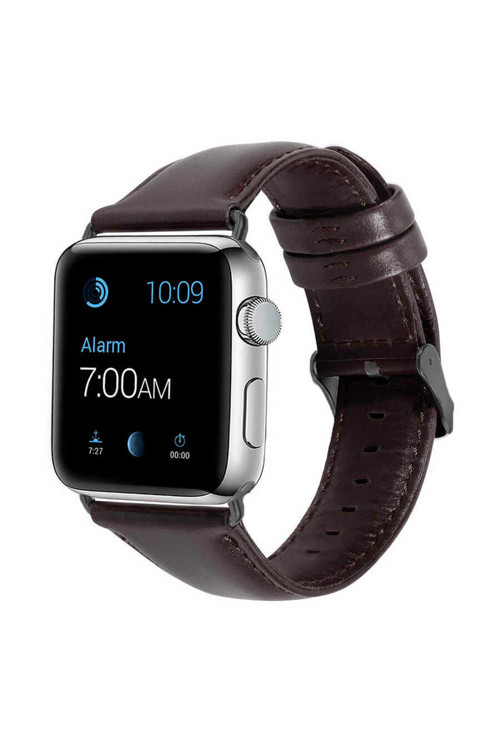 Watch 40Mm Uyumlu Luxury Leather Deri Kordon-No1