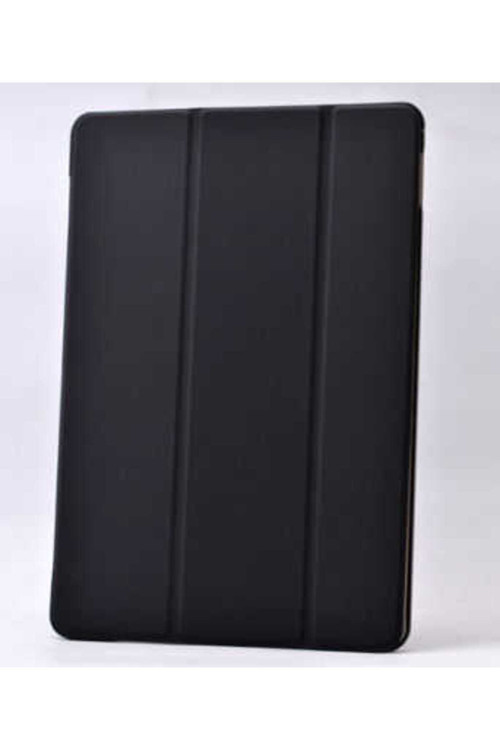 Galaxy Tab S3 9.7 T820 Mnc Smart Cover Standlı 1-1 Kılıf - Siyah
