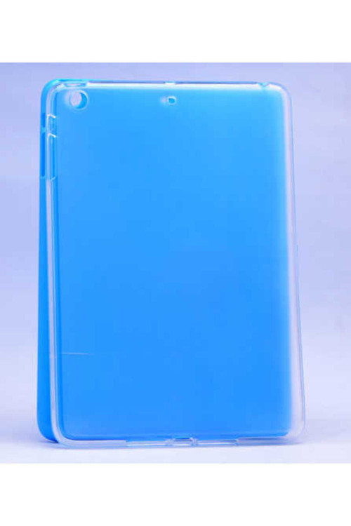 İpad Mini 2. Nesil Uyumlu Mkc Tablet Süper Silikon Kapak-Renksiz