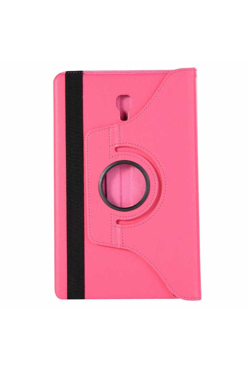 Galaxy Tab S4 T830 Uyumlu Dönebilen Standlı Kılıf-Pembe Koyu