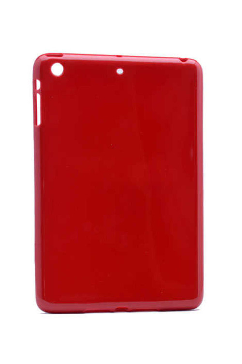 İpad 5 Air Kılıf Tablet Süper Silikon Kapak - Kırmızı