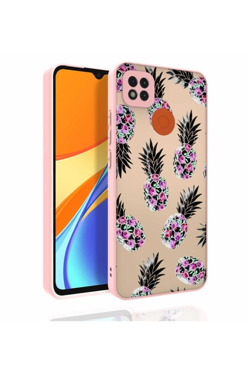 Xiaomi Redmi 9C Kılıf Desenli Kamera Korumalı Parlak Nora Kapak