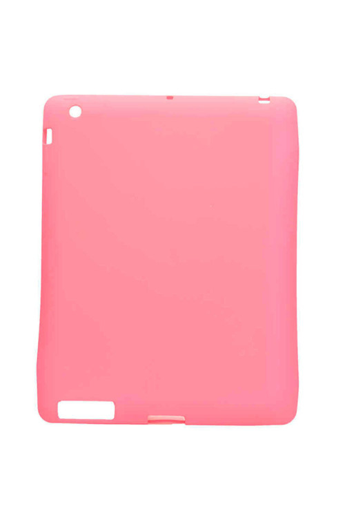 İpad 2. Nesil Uyumlu Uyumlu Sky Tablet Silikon-Pembe Koyu