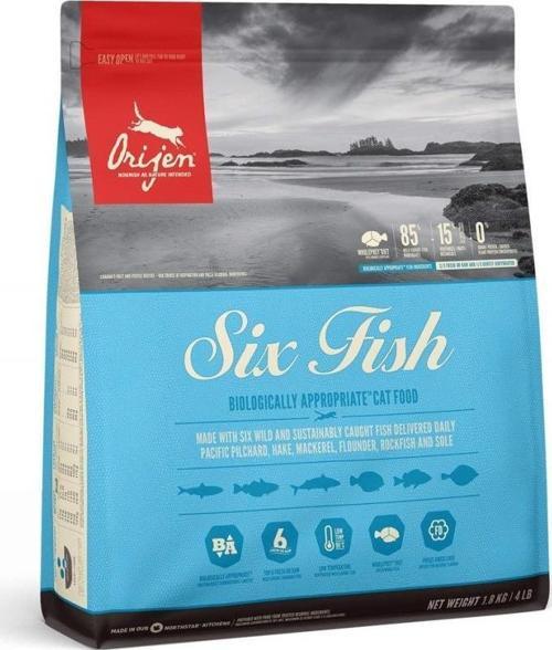 Six Fish Cat - 6 Balıklı Tahılsız Kedi Maması 1,8Kg