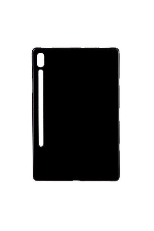 Galaxy Tab S7 Fe Lte (T737-T736-T733-T730) Kılıf Tablet Süper Silikon Kapak Renk Siyah