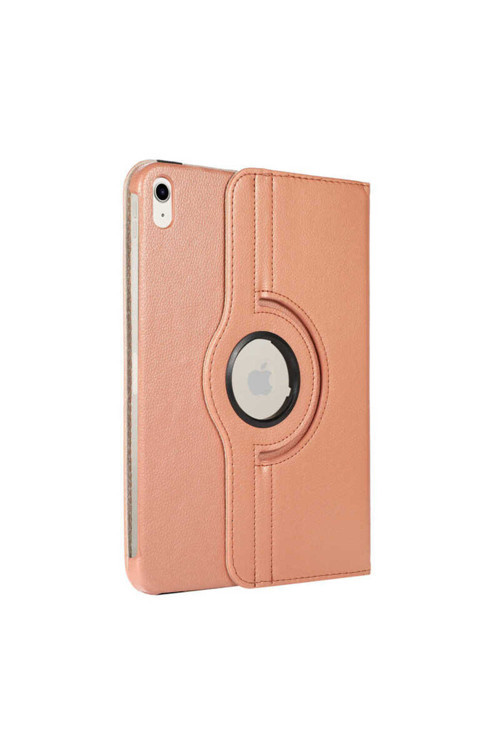 İpad 11.Nesil 2025 Myst Dönebilen Standlı Kılıf - Rose Gold