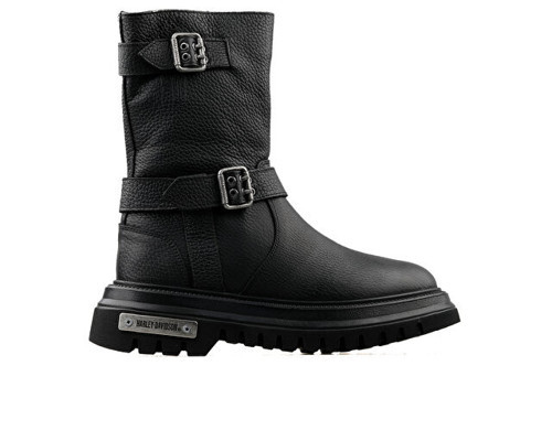 Sahara Kadın Günlük Bot 021Z100566-BLACK-BASKILI-DERI Siyah