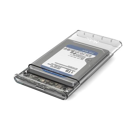 2.5" Şeffaf Disk Kutusu Sata to USB 3.0 HDD - NT07WH11-30B0