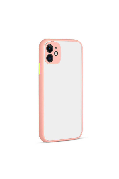 İphone 12 Mini Uyumlu Hux Kılıf-Pembe