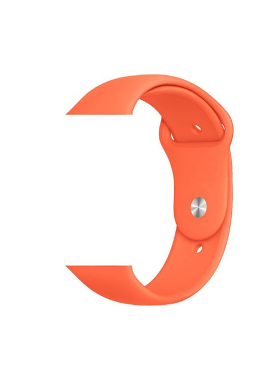Watch 38Mm Uyumlu Klasik Pat Kordon Turuncu