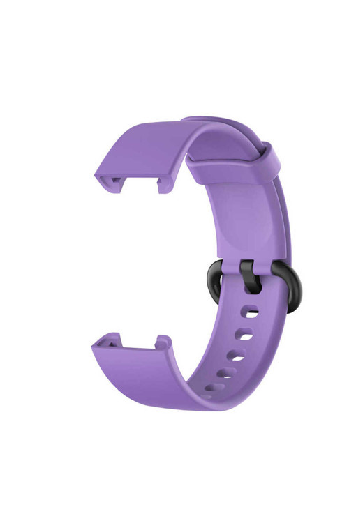 Xiaomi Redmi Watch (Mi Watch Lite) Uyumlu Klasik Kordon Lila