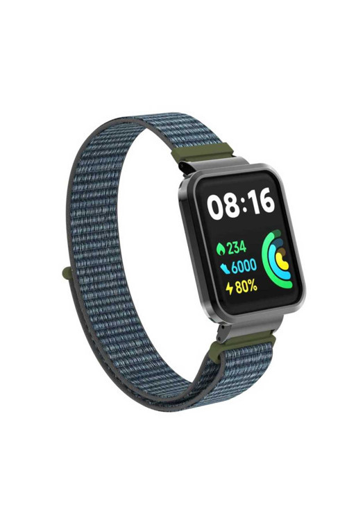 Xiaomi Redmi Watch 2 Lite Uyumlu Krd-61 Hasır Kordon-No6