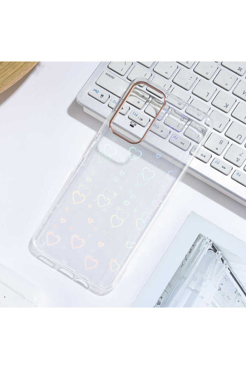 Poco M4 Pro 5G Kılıf Sidney Desenli Sert Kapak - Heart No1