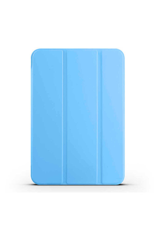 Huawei Honor Pad 8 Smart Cover Standlı 1-1 Kılıf - Mavi