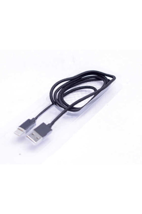 Metal Manyetic Uçlu Lightning Usb Kablo Siyah